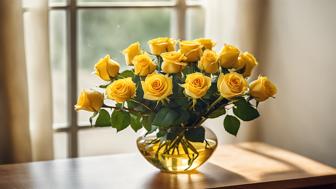 Die gelbe Rosen Bedeutung: Was sie symbolisieren und wann man sie verschenkt
