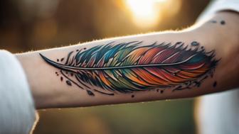 Feder-Tattoo Bedeutung: Symbolik, Inspiration und die tiefere Botschaft